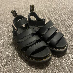 Doc Marten black sandal